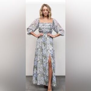 Baltic Born Florence Maxi‎ Dress - Sage Floral S